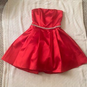 B. Darlin Red Homecoming dress